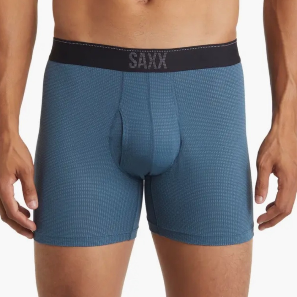New SAXX Quest Quick Dry Mesh Boxer Briefs